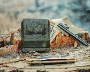 Yosemite Wallet w/ 2 Coasters (limited time)