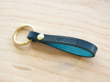 Load image into Gallery viewer, Leather Key Fob
